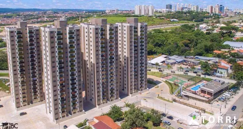Apartamento com 2 quartos para alugar no condomínio residencial paris, no bairro jardim santa fé, em sorocaba-sp