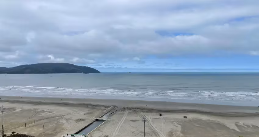 Locação com magnifica vista de toda praia de santos - 2 quartos