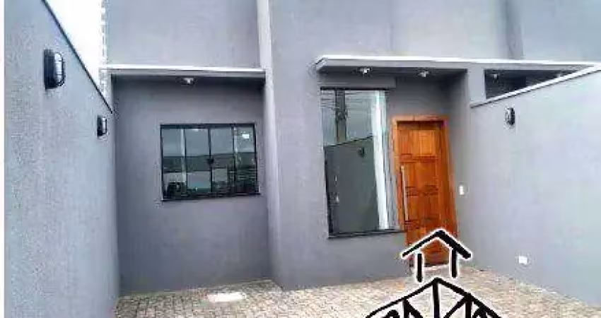 Casa geminada nova com 3 quartos (1 suíte) na zona leste de londrina