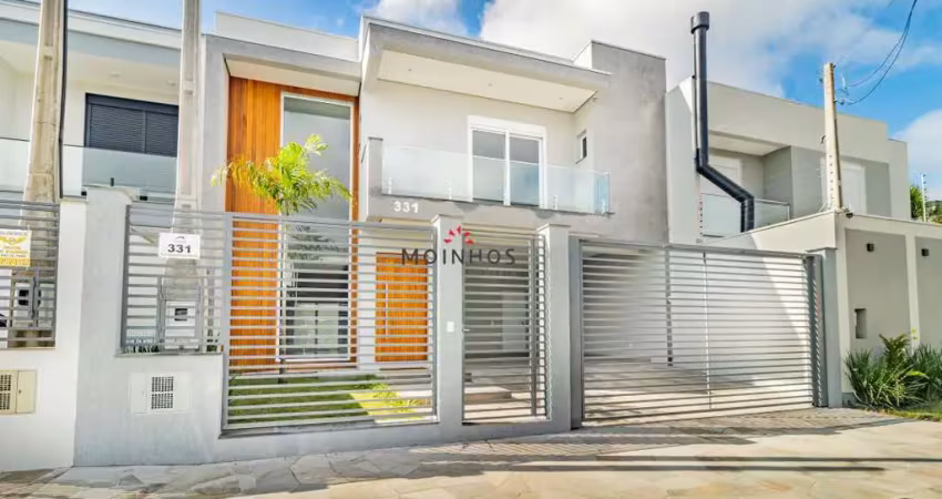 Excelente sobrado em terreno único no bairro montserrat - canoas