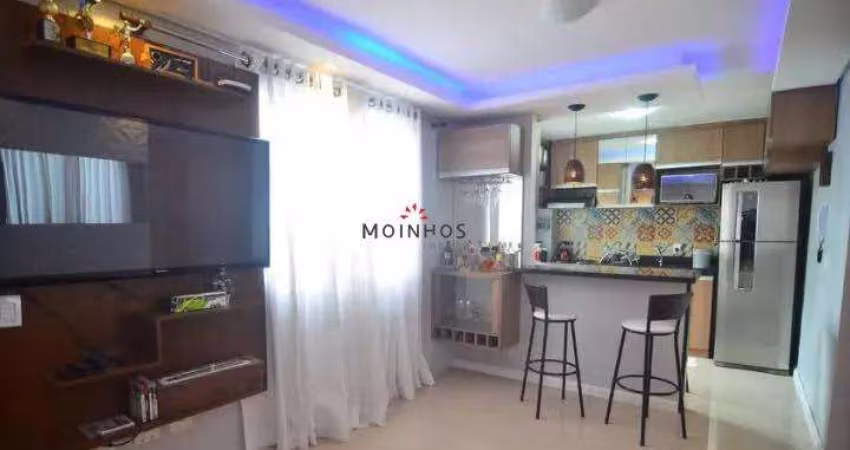 Apartamento Mobiliado 02 Dormitorios 1 Vaga Coberta - Bairro São José - Canoas