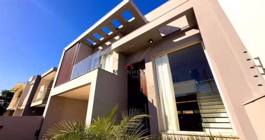 Impecável sobrado mobiliado de alto padrão com 212,73 m² privativos em canoas!
