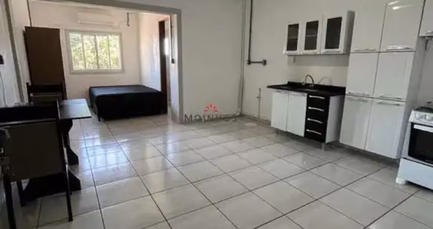 Kitnet com 26m2, 1 vaga de garagem no bairro igara em canoas
