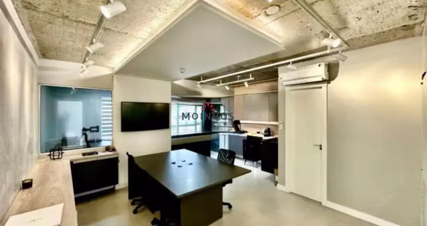 Sala comercial mobiliada na av. inconfidência, com 37m² no bairro marechal rondon em canoas