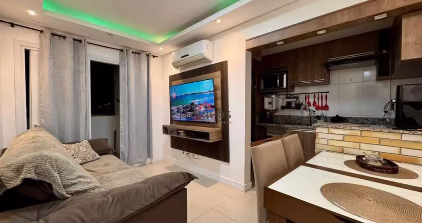 Apartamento mobiliado de 1 quarto para alugar no bairro marechal rondon em canoas