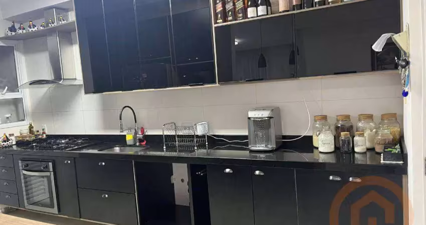 Apartamento com 3 dormitórios à venda, 130 m² por r$ 1.700.000,00 - jardim ana maria - jundiaí/sp