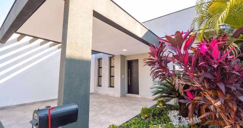 Casa com 3 dormitórios, sendo 1 suíte à venda, 105 m² por r$ 850.000 - condomínio laguna residencial - indaiatuba/sp