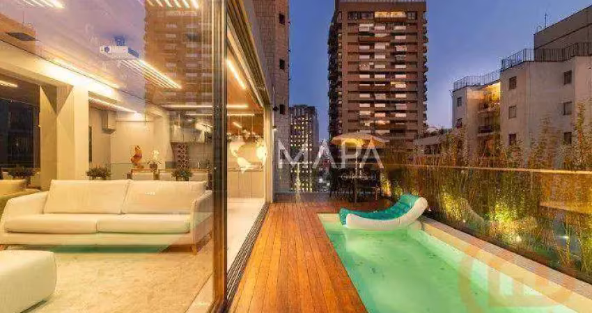 Cobertura com 2 suítes  à venda, 172 m² por R$ 12.000.000 - Itaim Bibi - São Paulo/SP