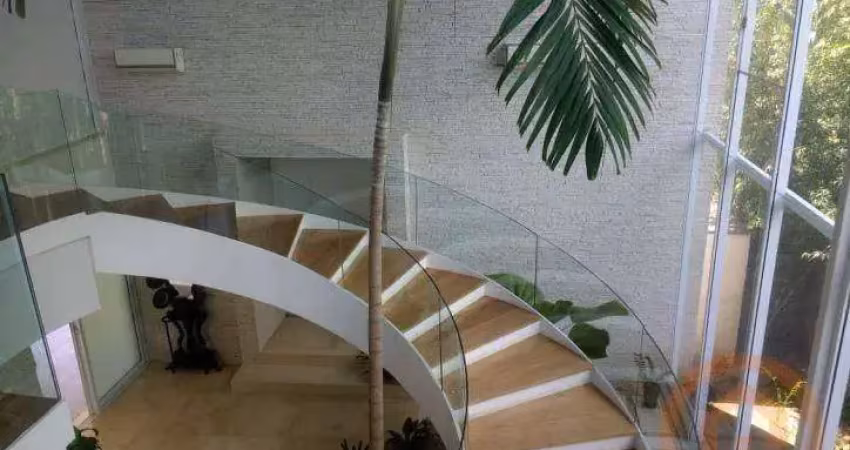 Sobrado com 5 dormitórios à venda, 405 m² por r$ 3.900.000,00 - loteamento reserva da serra - jundiaí/sp