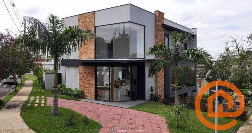 Casa com 4 suítes à venda, 477 m² por R$ 4.190.000 - Condomínio Santa Clara - Indaiatuba/SP