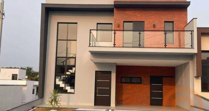 Sobrado com 3 suítes à venda, 306 m² sendo 258 m2 construído por R$ 1.990.000 - Residencial Evidências - Indaiatuba/SP