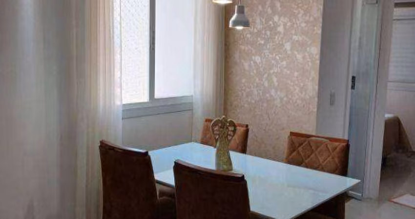Apartamento com 2 dormitórios à venda, 48 m² por R$ 370.000 - Nova Cidade Jardim - Jundiaí/SP