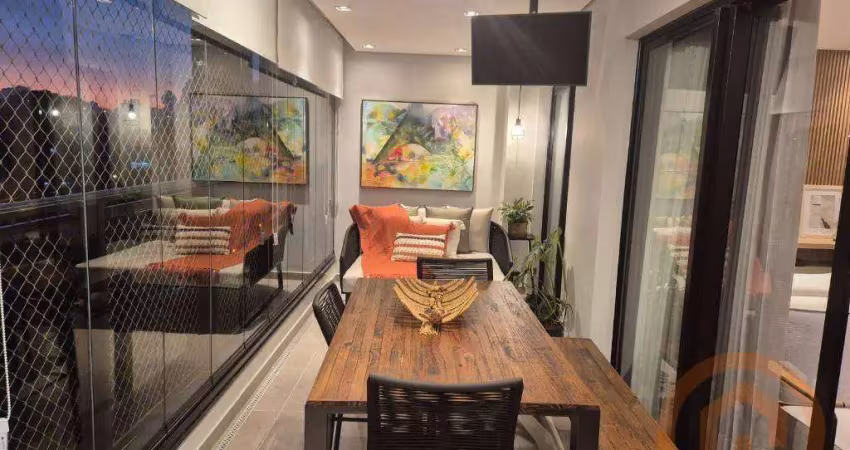 Apartamento com 3 dormitórios à venda, 141 m² por r$ 2.130.000,00 - jardim campos elísios - jundiaí/sp