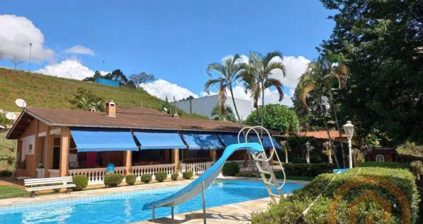 Chácara com 5 dormitórios à venda, 2 m² por R$ 1.450.000,00 - Bairro dos Pintos - Itatiba/SP
