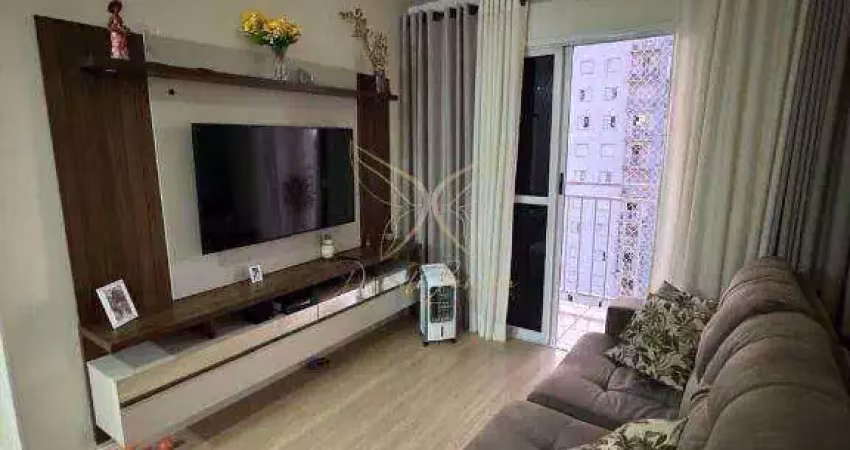Apartamento com 2 dormitórios à venda, 71 m² por r$ 400.000,00 - jardim pacaembu - jundiaí/sp