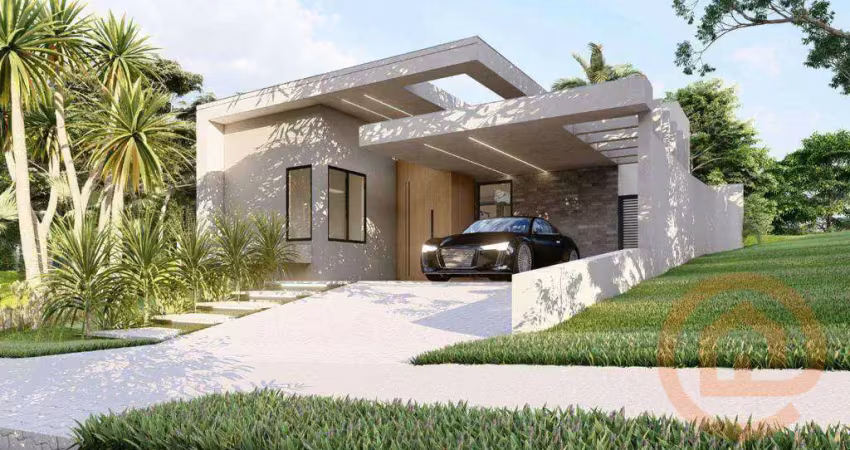 Casa com 3 suítesà venda, 195 m² por r$ 790.000 - pecan town & country - itupeva/sp