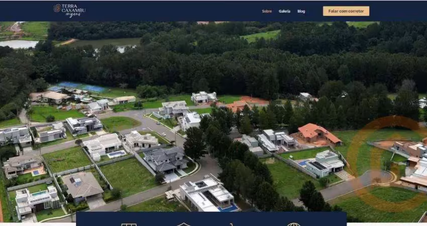 Proprietário estuda permuta por casa no ibi aram 1 em itupeva - terreno à venda, 1077 m² por r$ 550.000 - terras caxambu - jundiaí/sp