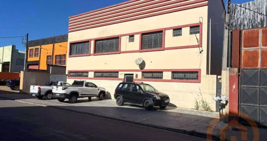 Galpão para alugar, 884 m² por r$ 17.000,00/mês - recreio campestre jóia - indaiatuba/sp