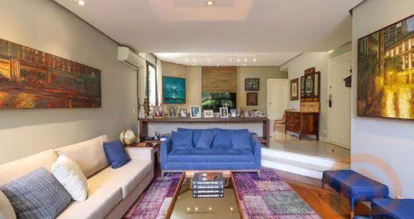 Apartamento 100% reformado à venda por r$ 2.250.000 - real parque - são paulo/sp
