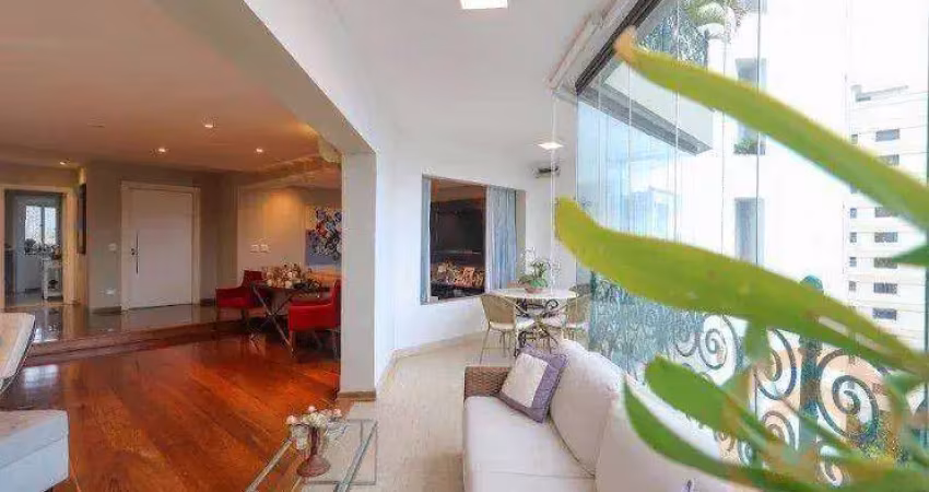 Apartamento com 4 suítes à venda, 300 m² por r$ 2.300.000 - real parque - são paulo/sp