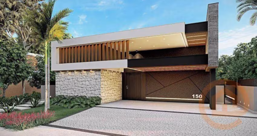 Casa com 3 suítes à venda, 262 m² por r$ 4.000.000 - villa dos pinheiros - indaiatuba/sp