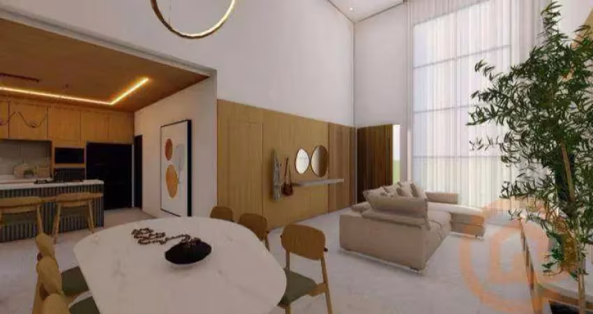 Casa com 3 suítes à venda, 220 m² por r$ 1.750.000 - condomínio piemonte - indaiatuba/sp