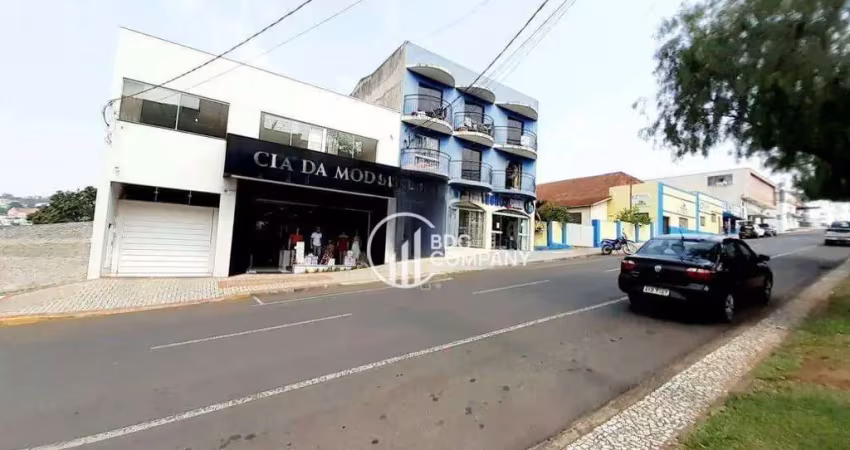 Sala comercial para alugar, 60 m² por r$ 700/mês - centro - irati/pr