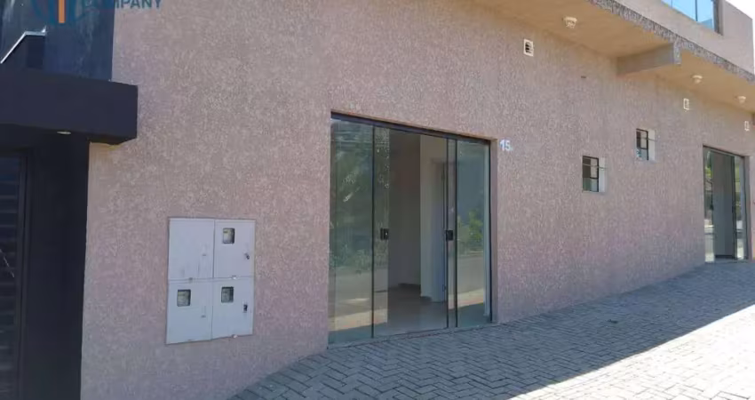 Sala para alugar, 35 m² por r$ 760,00/mês - colina  - irati/pr