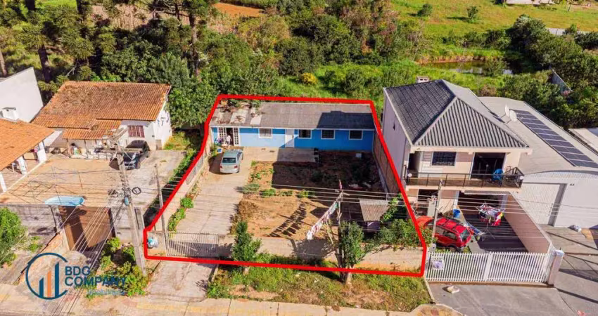 Terreno à venda, 362 m² por r$ 190.000,00 - contorno - ponta grossa/pr