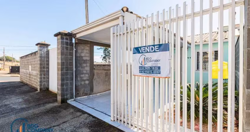 Casa com 2 dormitórios à venda, 55 m² por r$ 219.900,00 - cará-cará - ponta grossa/pr