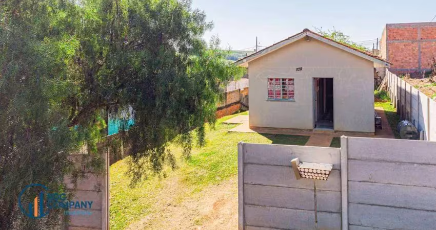 Casa com 2 dormitórios à venda, 45 m² por r$ 150.000,00 - contorno - ponta grossa/pr
