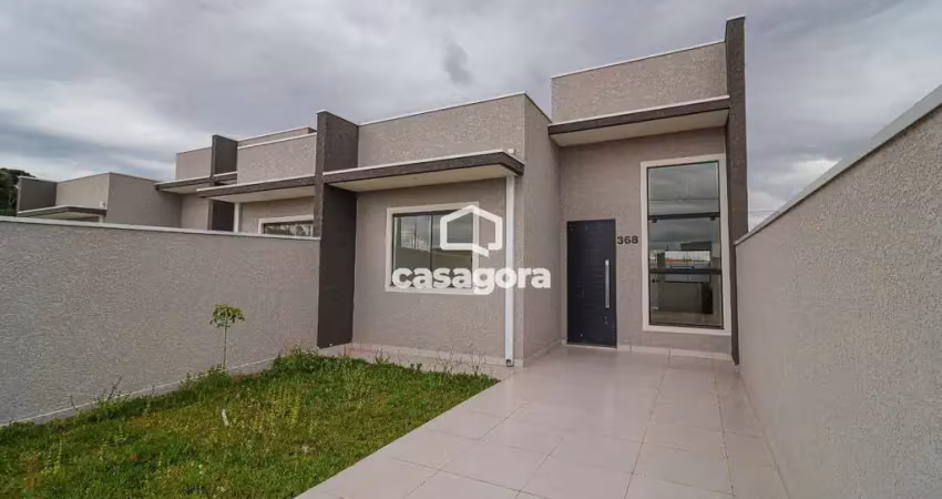 Casa com 3 quartos no bosque do santo antônio, fazenda rio grande - pr