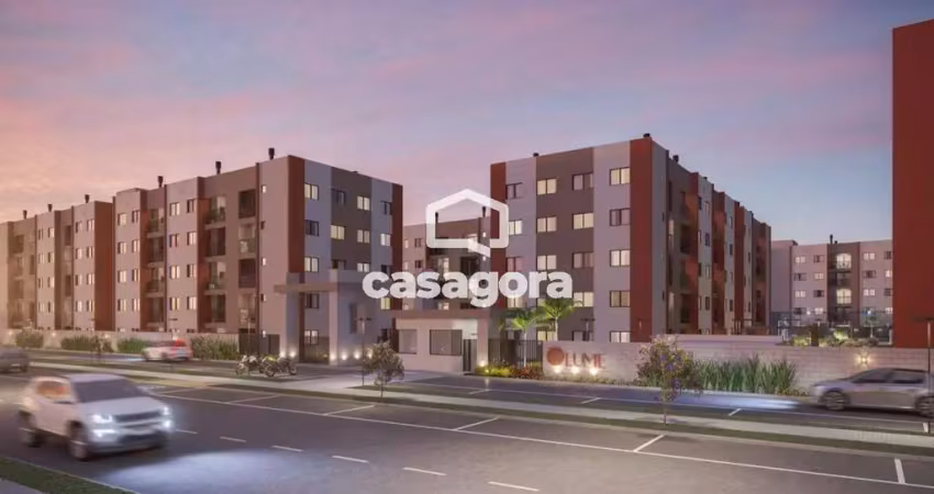 Apartamento com 2 dormitórios, à venda - atuba, pinhais pr