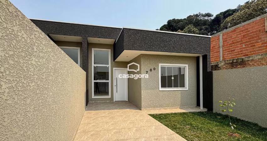 Casa Moderna de 60m  com Suíte e Área Gourmet - Excelente Localização
