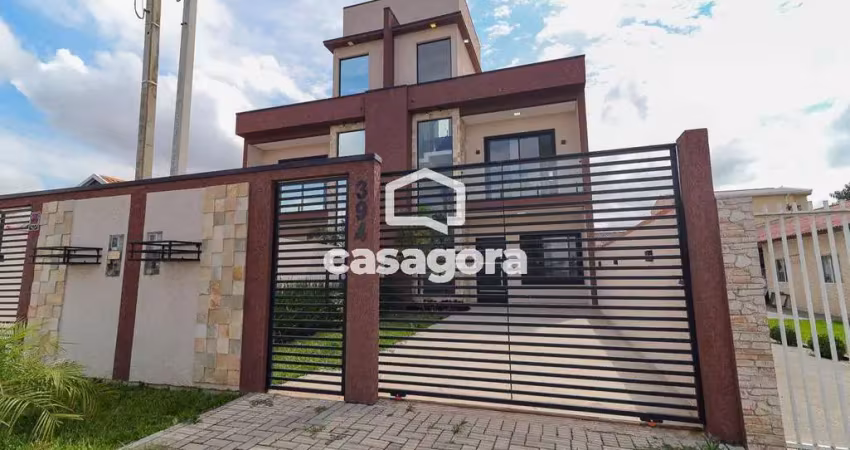 Sobrado à venda 3 quartos, eucaliptos, fazenda rio grande - pr