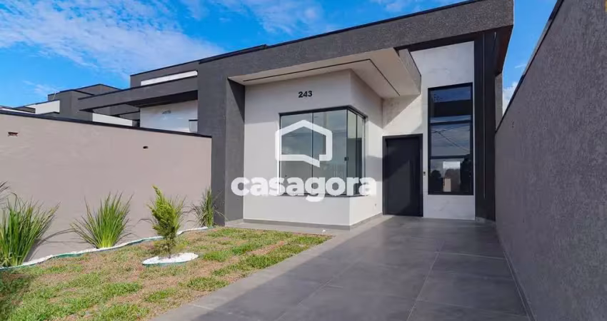 Casa à venda 3 quartos, eucaliptos, fazenda rio grande - pr