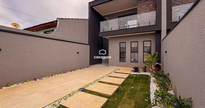 Sobrado Alto Padrão com Piscina à Venda, Bairro Nações, Fazenda Rio Grande