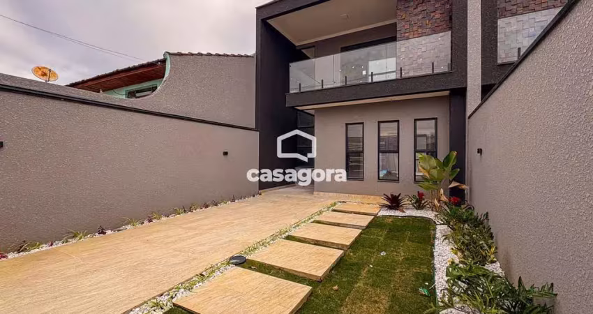 Sobrado alto padrão com piscina à venda, bairro nações, fazenda rio grande