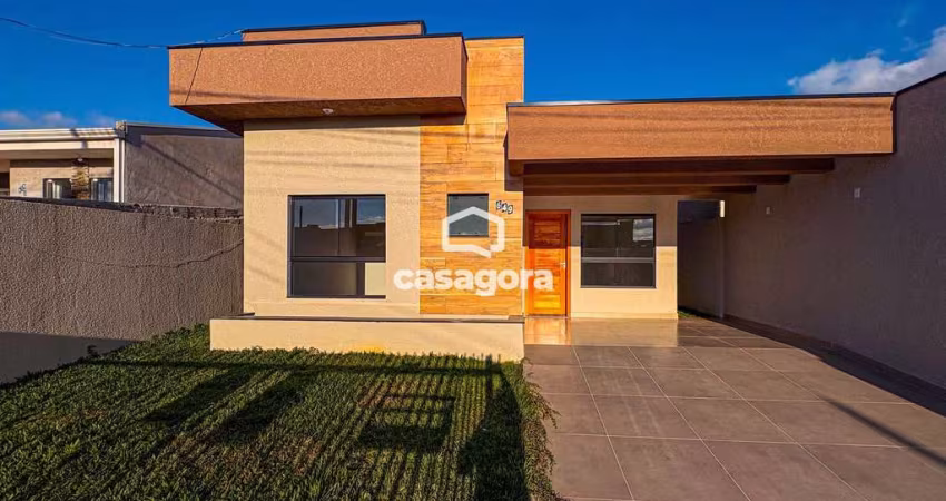 Casa Individual com 3 Quartos e Suíte  Bairro Veneza, Fazenda Rio Grande - PR