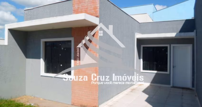 Casa no Atuba em Curitiba de Frente para Rua- Pronto para Morar!!!
