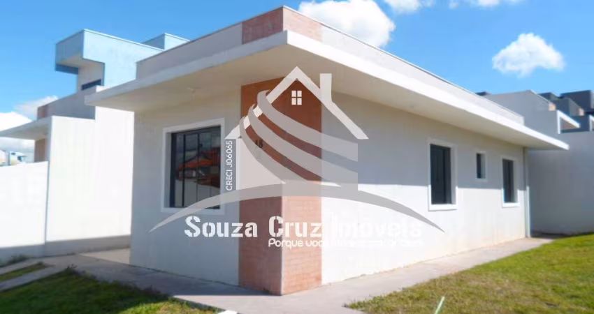 Casa no Atuba em Curitiba - Terreno de Esquina - 03 Quartos!