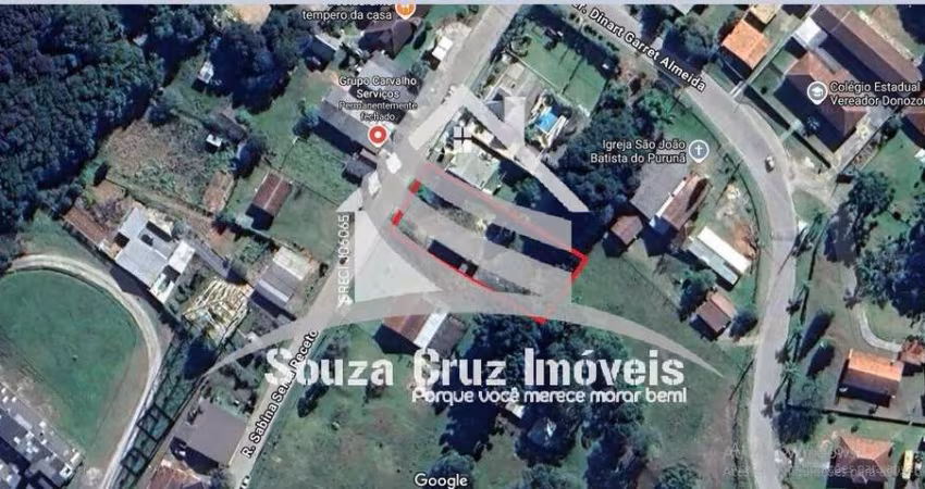 Terreno em São Luiz do Purunã - Plano 1.519,00 m²