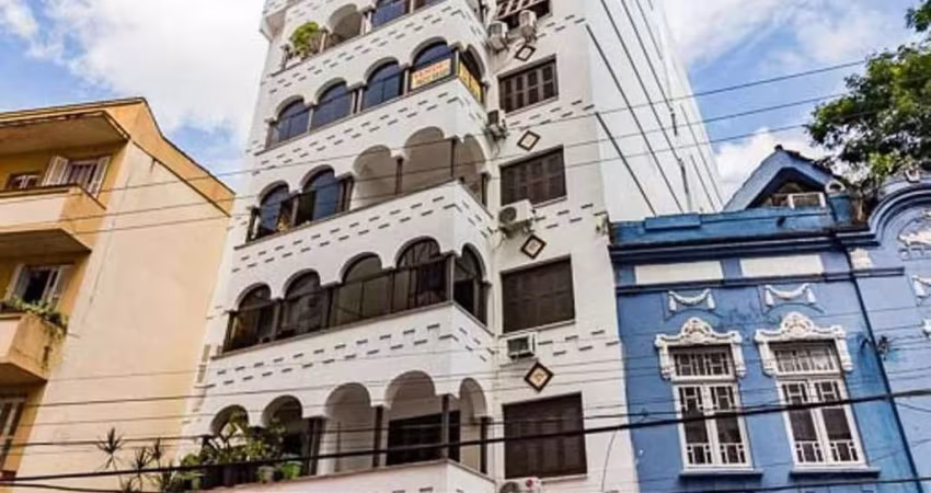 1 dormitório,andar alto,mobiliado, na Rua Sarmento Leite,Cidade Baixa