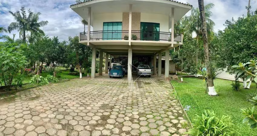 Chácara com 6 dormitórios à venda, 2007 m² por r$ 1.280.000,00 - volta grande - navegantes/sc