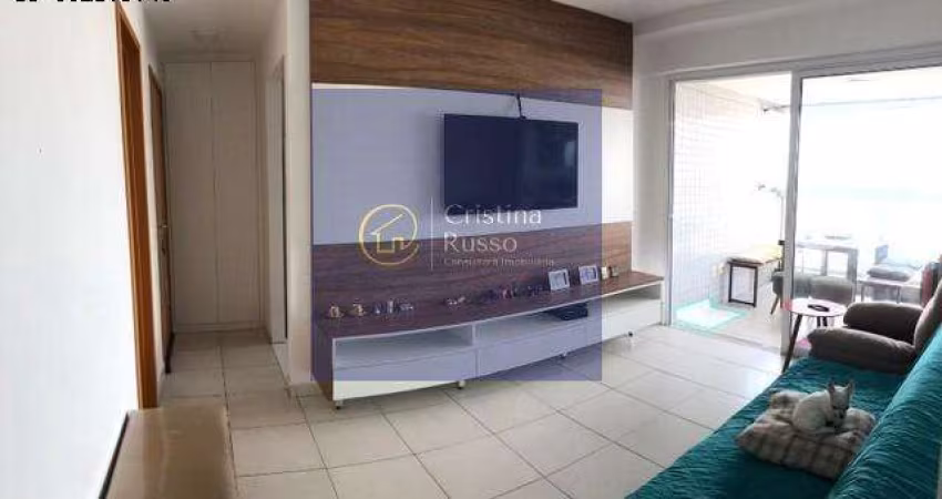 Apartamento para Venda em Santos, Gonzaga, 2 dormitórios, 2 suítes, 3 banheiros, 2 vagas