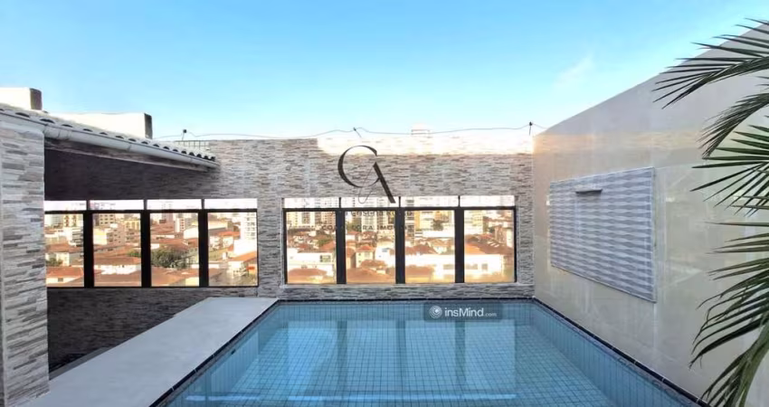 Cobertura Duplex 3 dormitórios, 1 suíte,2 vagas, piscina , Venda em Santos, Boqueirão