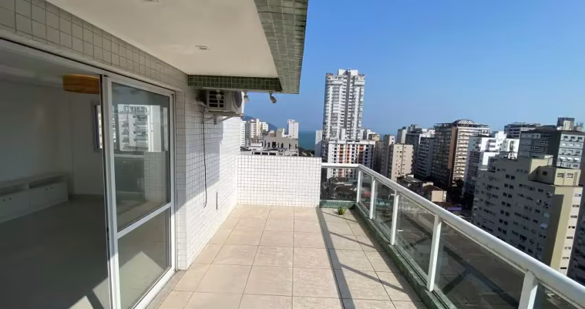 Cobertura duplex  127m2  | 3 dorm| 1 suíte, 2 vagas , prédio com lazer boqueirão - santos/sp