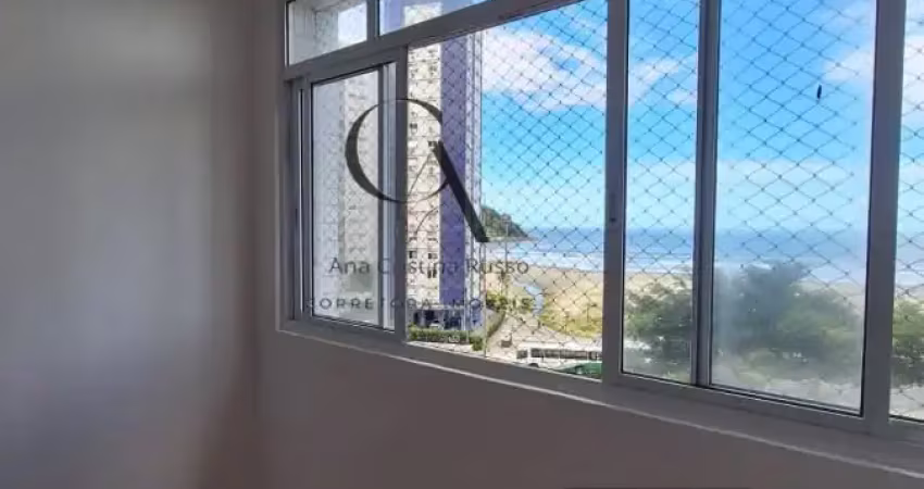 Apartamento à Venda no José Menino, Santos 1 Dormitório com Vista para o Mar