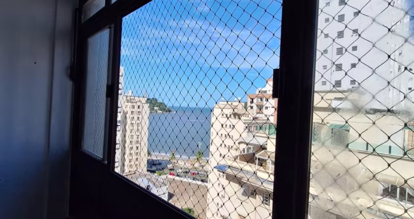 KITNET , 26M²,  QUADRA DA PRAIA  COM VISTA MAR ,EM SÃO VICENTE- SP - VENDA
