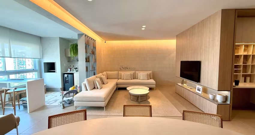 Apartamento decorado - 3 quartos, 1 suíte - 122 m²